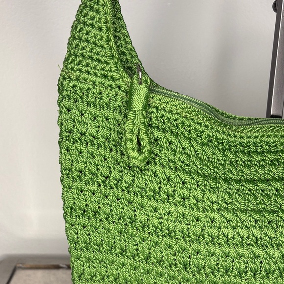 The Sak Olive Crochet Hobo Shoulder Bag NWT - Picture 4 of 11